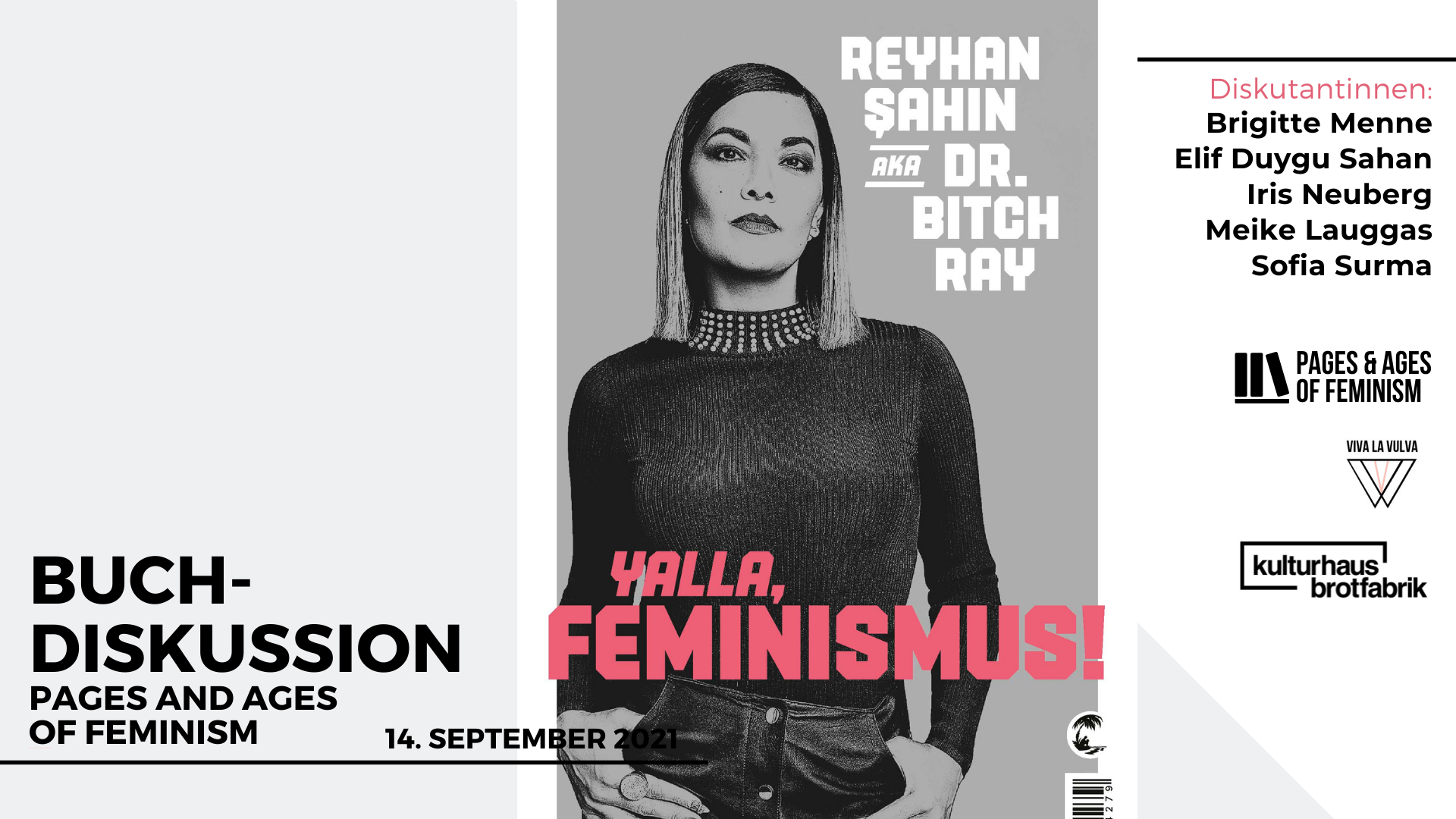 Yalla, Feminismus! Buchdiskussion Pages & Ages of Feminism Empovver