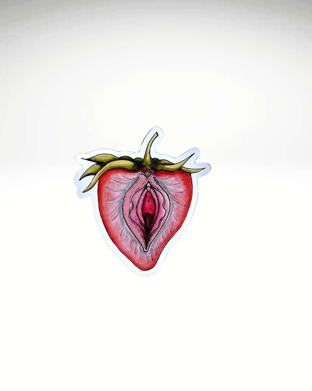 Erdbeer Vulva | Magnet