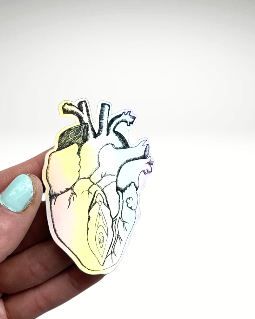Herz Vulva | Sticker