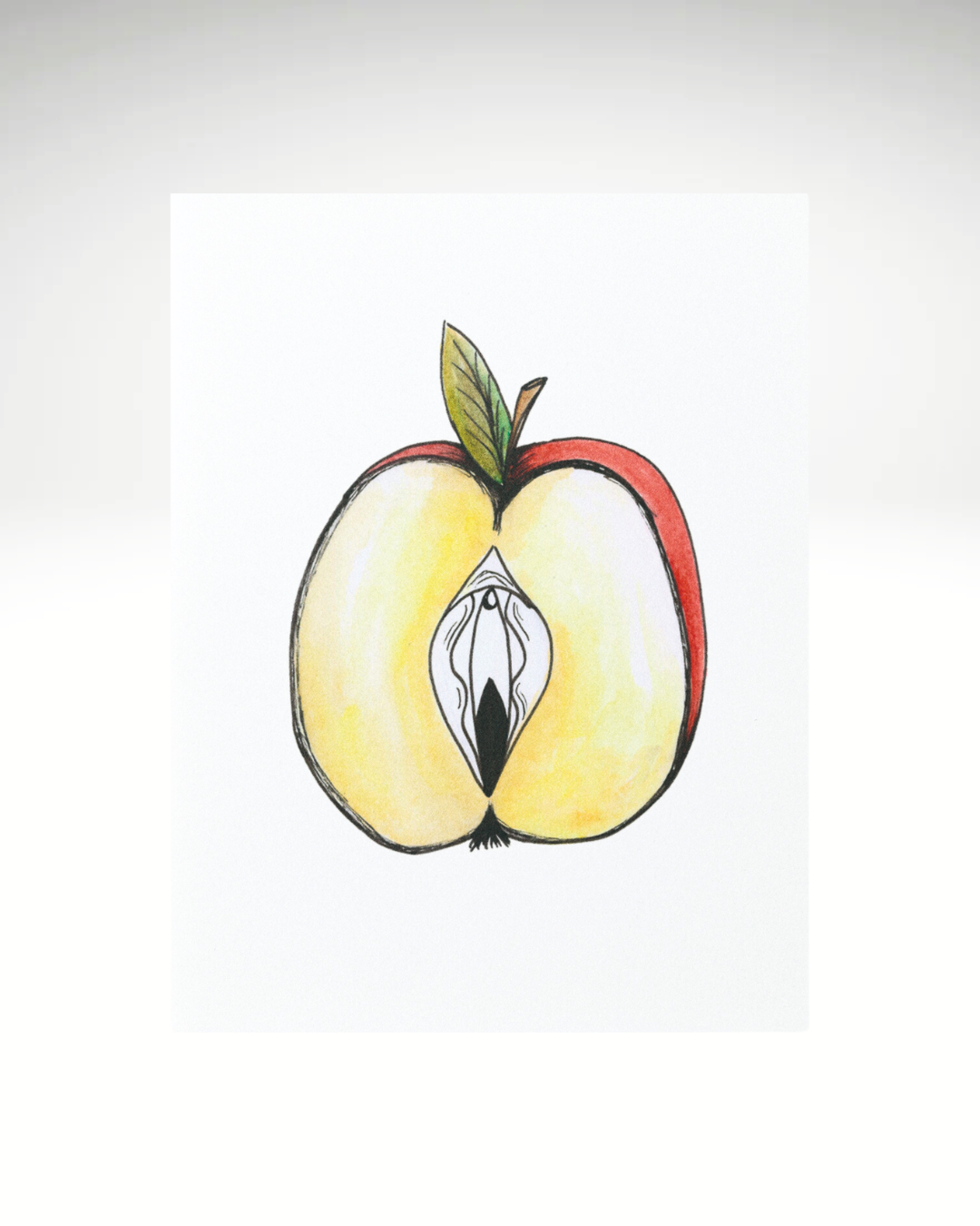Vulva Obst | Postkarten