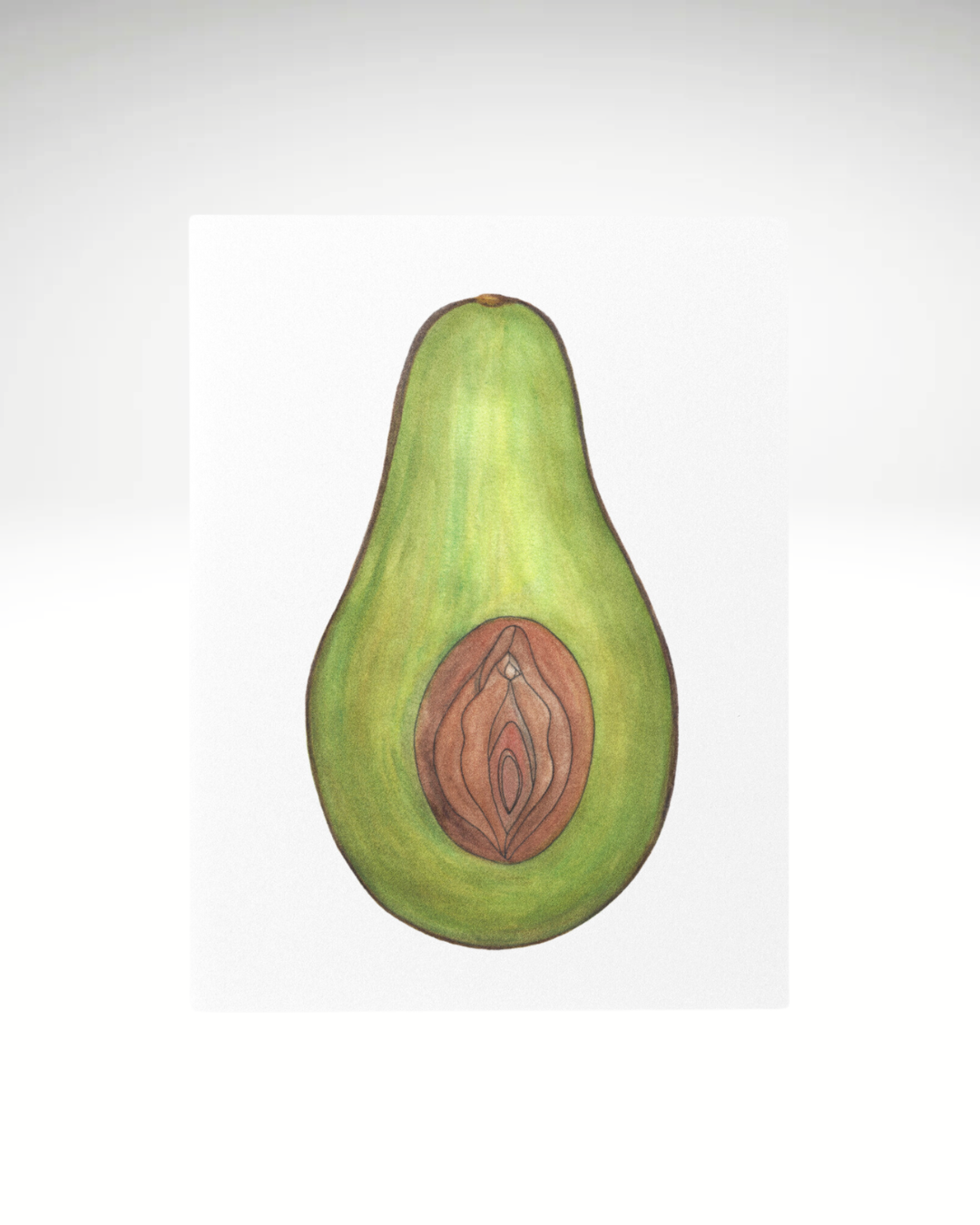 Vulva Obst | Postkarten