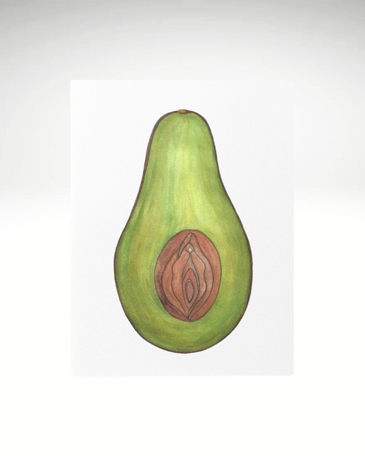 Vulva Fruit | Postcards