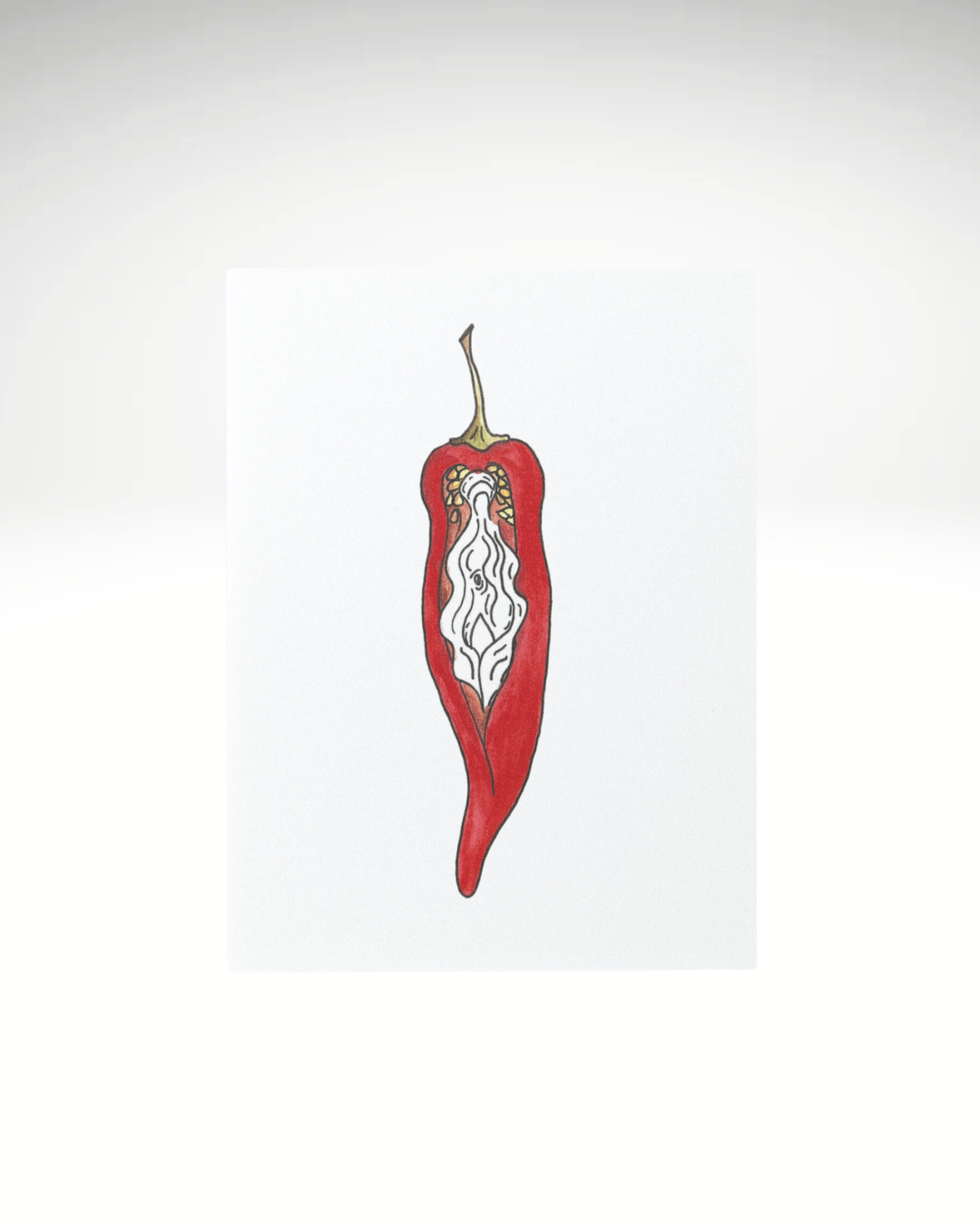 Vulva Obst | Postkarten