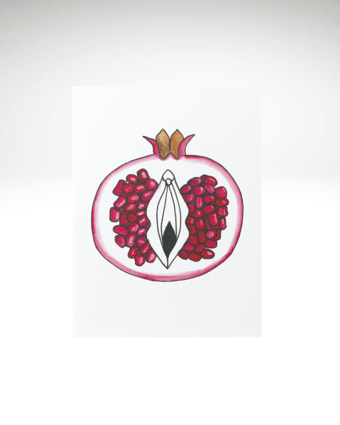 Vulva Obst | Postkarten