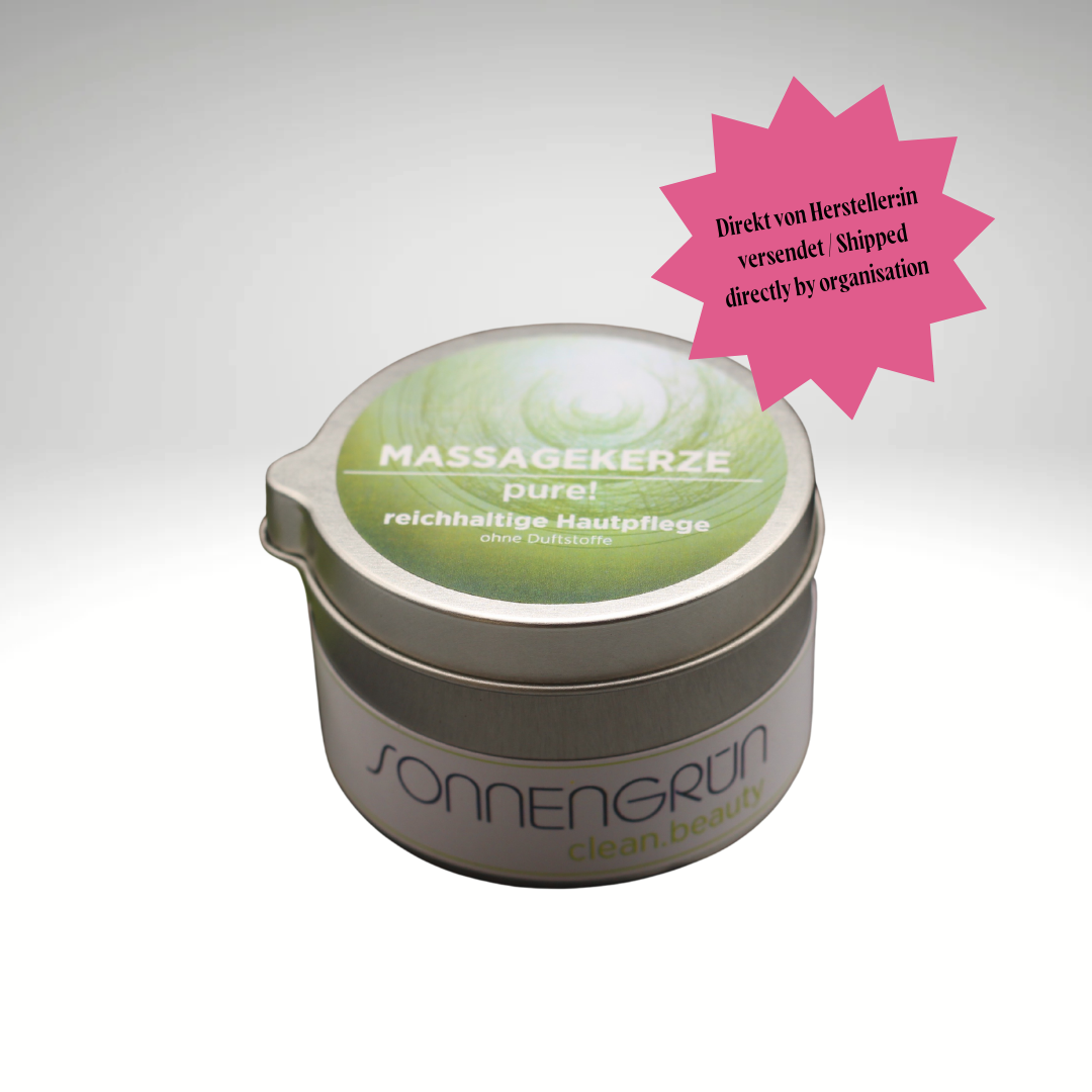 pure! | Massagekerze