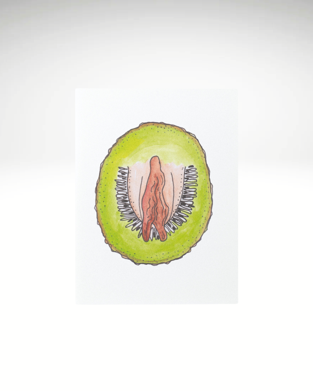 Vulva Obst | Postkarten