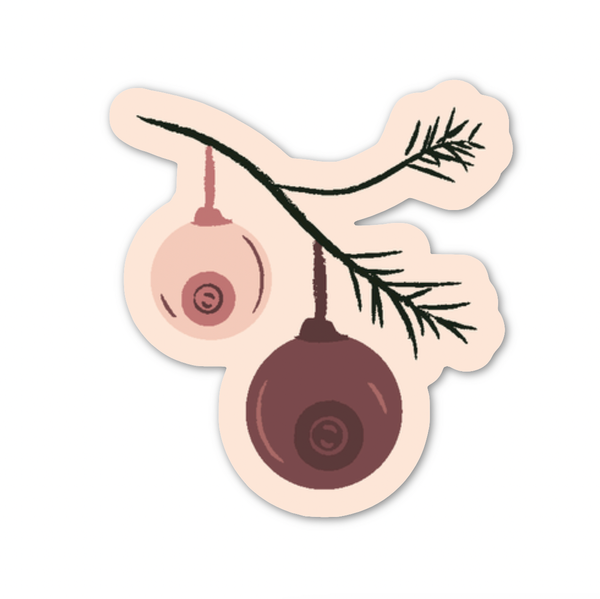 Christmas Boobies | Sticker