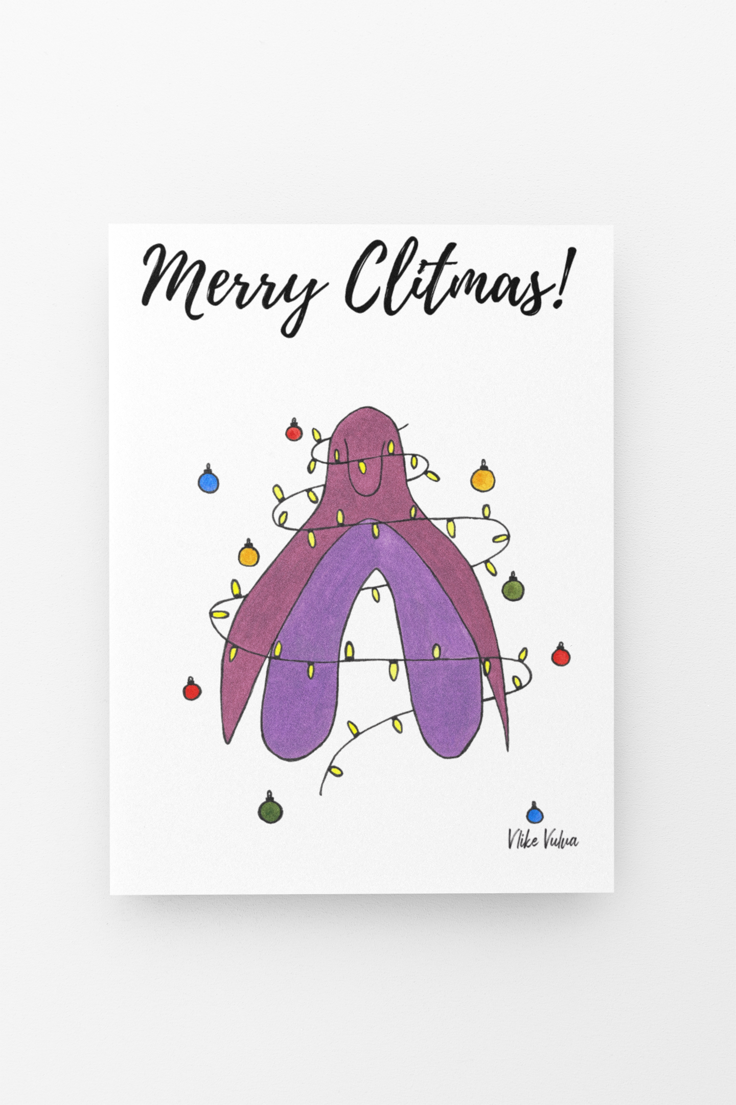 Merry Clitmas! | Postkarte