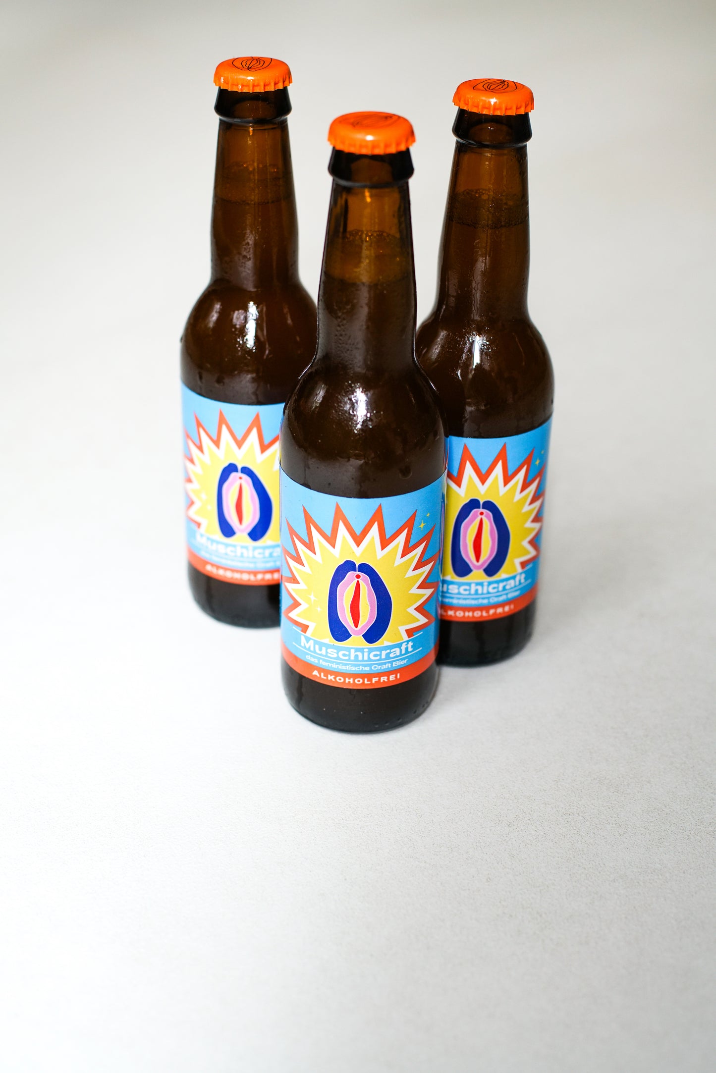 Organic Muschicraft in a 6-pack | Non-alcoholic beer (reusable bottle)