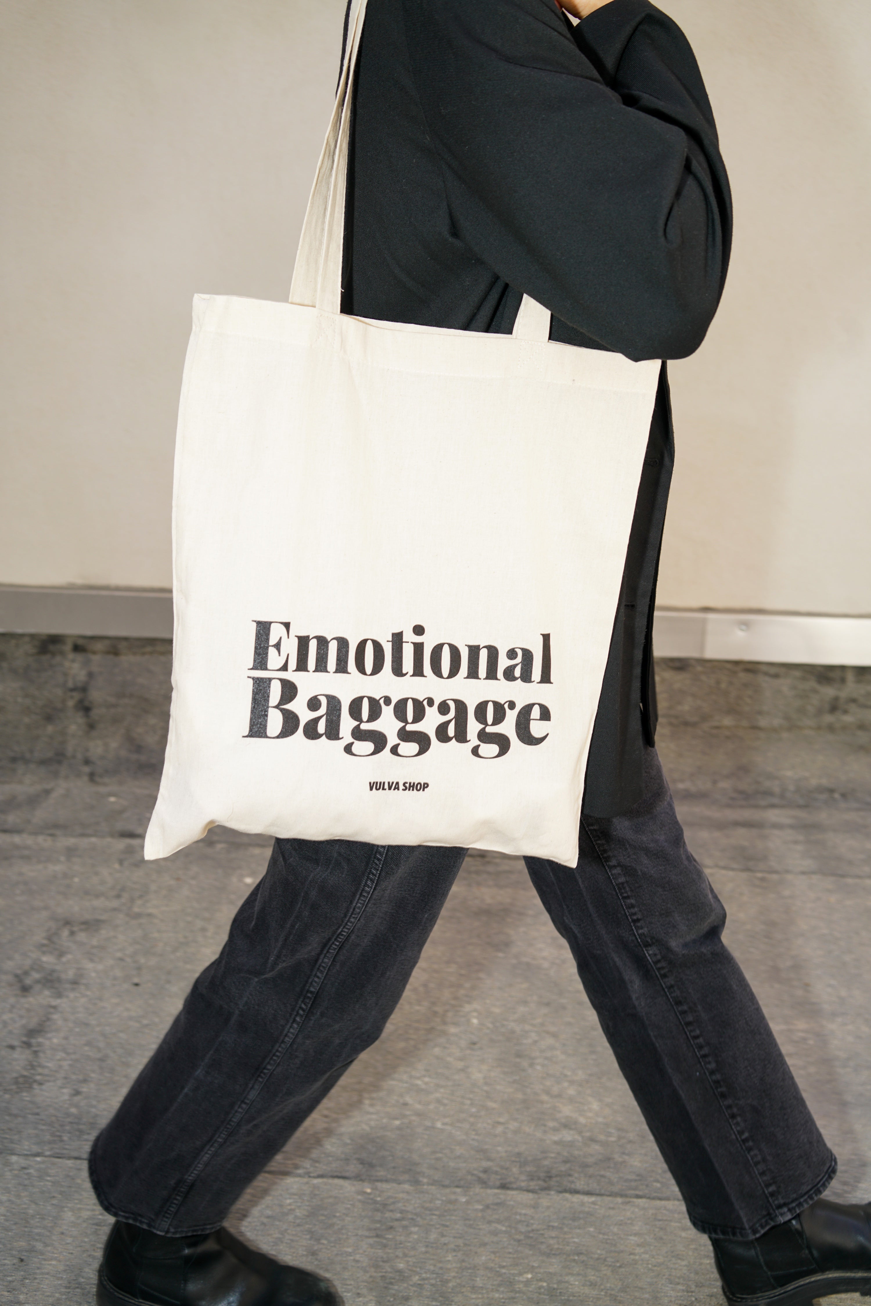 The creme shop emotional baggage pink tote buy bag