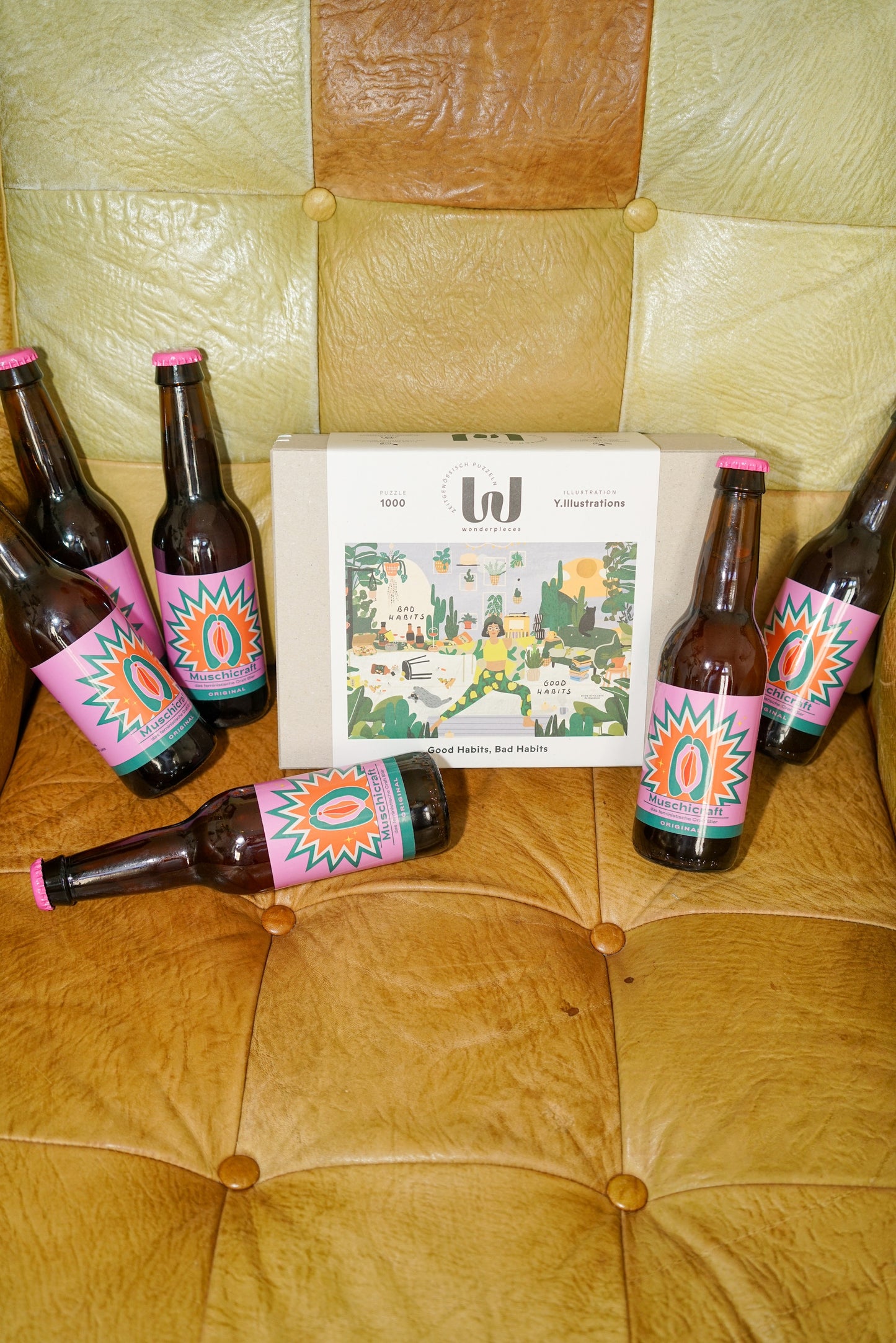 Muschicraft Bier | Puzzle Night Box