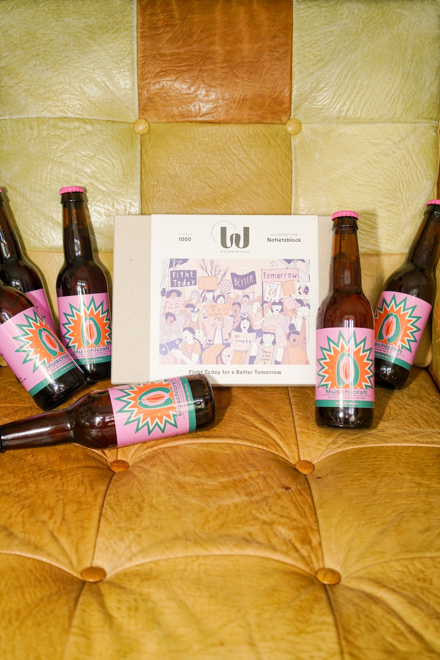 Muschicraft Bier | Puzzle Night Box