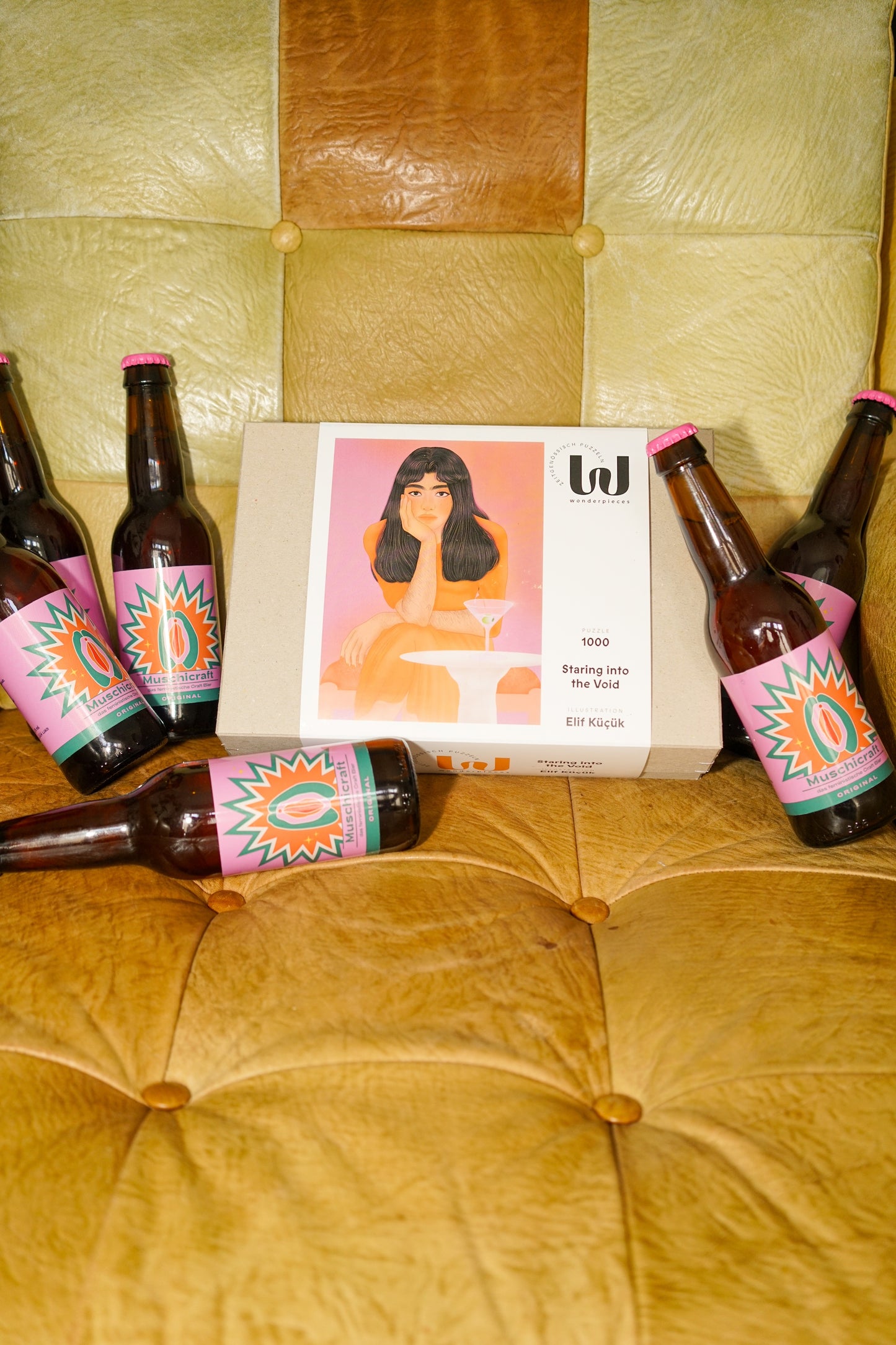 Muschicraft Bier | Puzzle Night Box