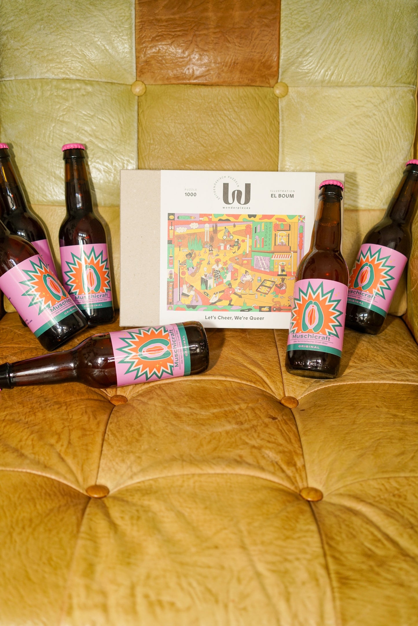 Muschicraft Bier | Puzzle Night Box