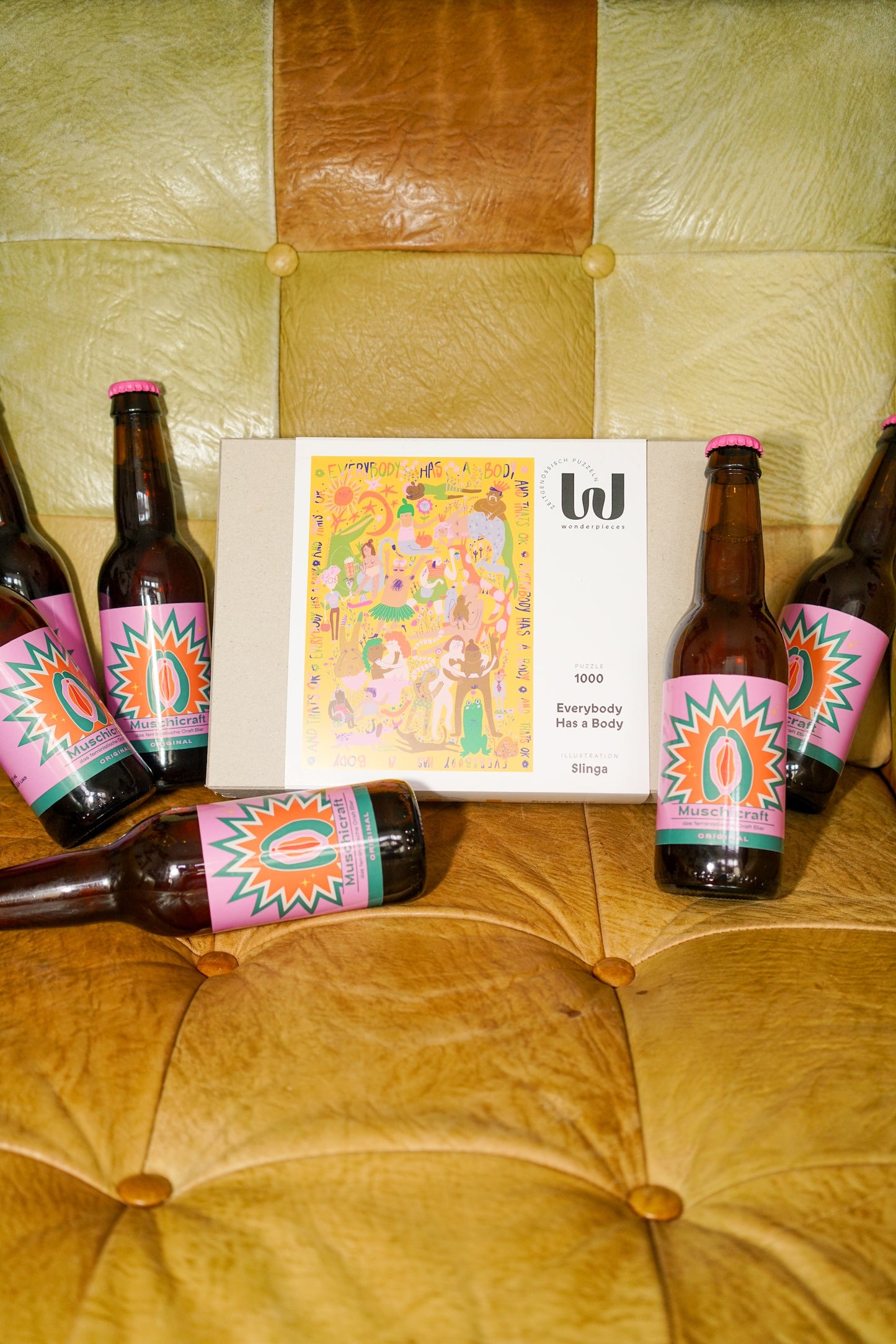Muschicraft Bier | Puzzle Night Box