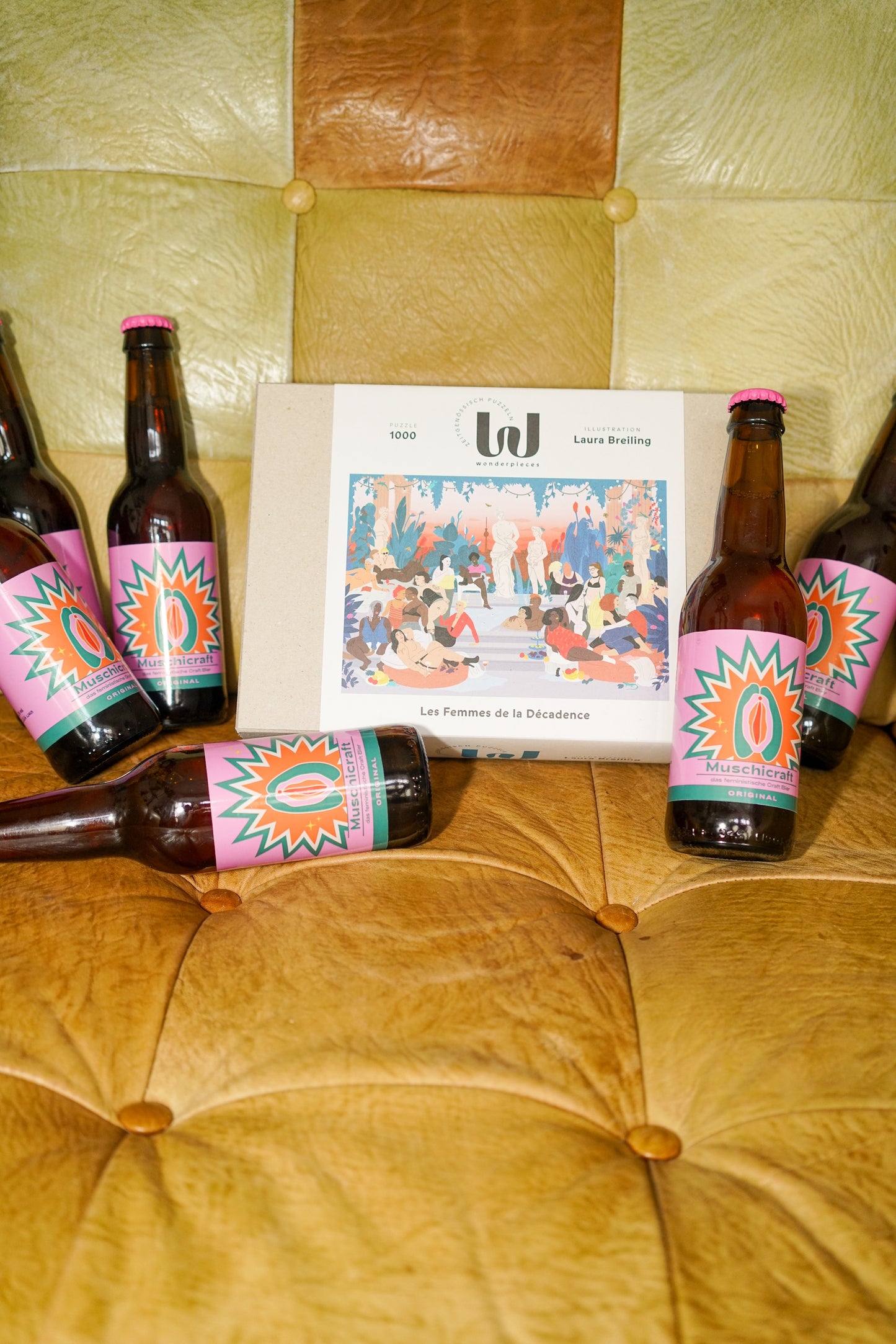 Muschicraft Bier | Puzzle Night Box