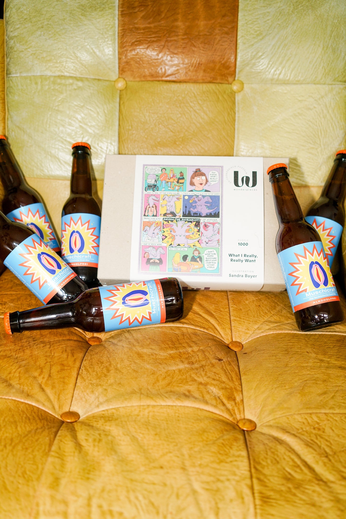 Muschicraft Bier Alkoholfrei | Puzzle Night Box