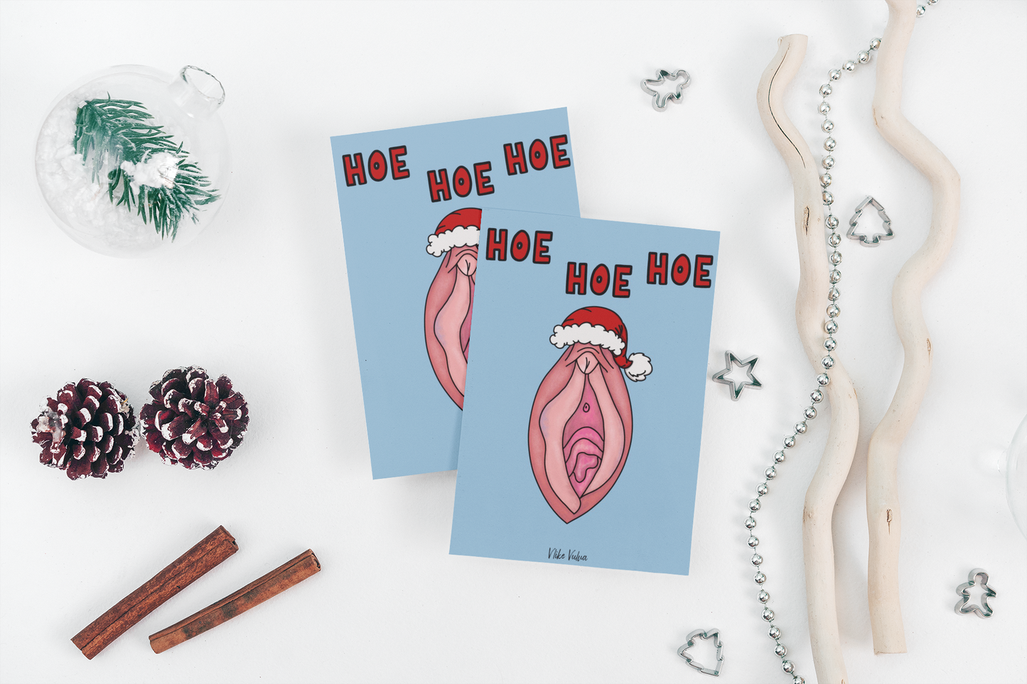 Hoe Hoe Hoe | Postkarte
