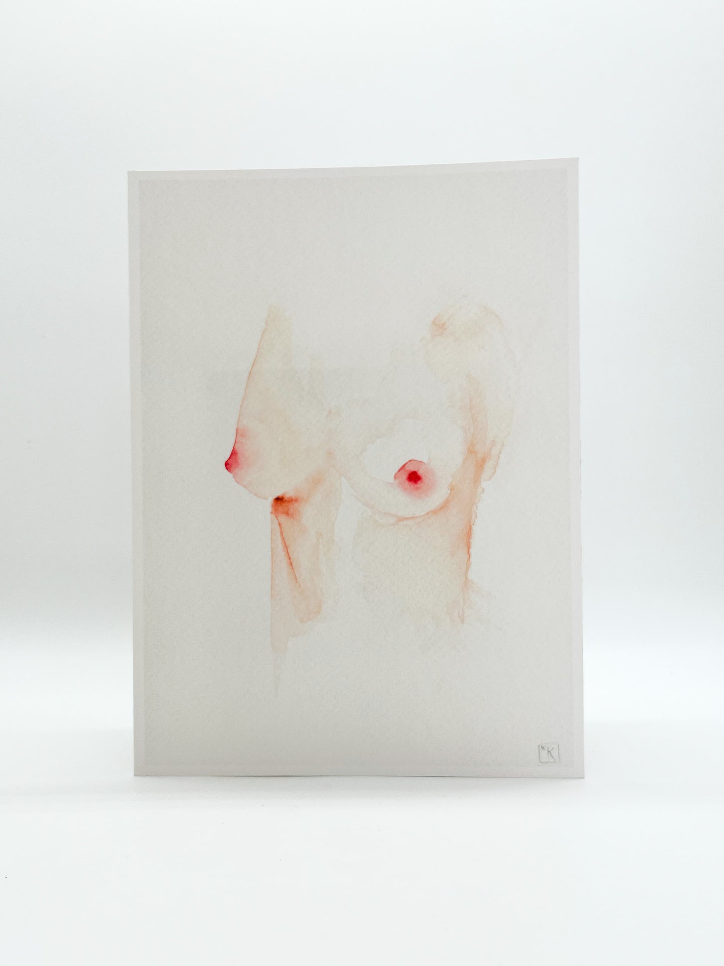 Boobs | Aquarell Print - Empovver