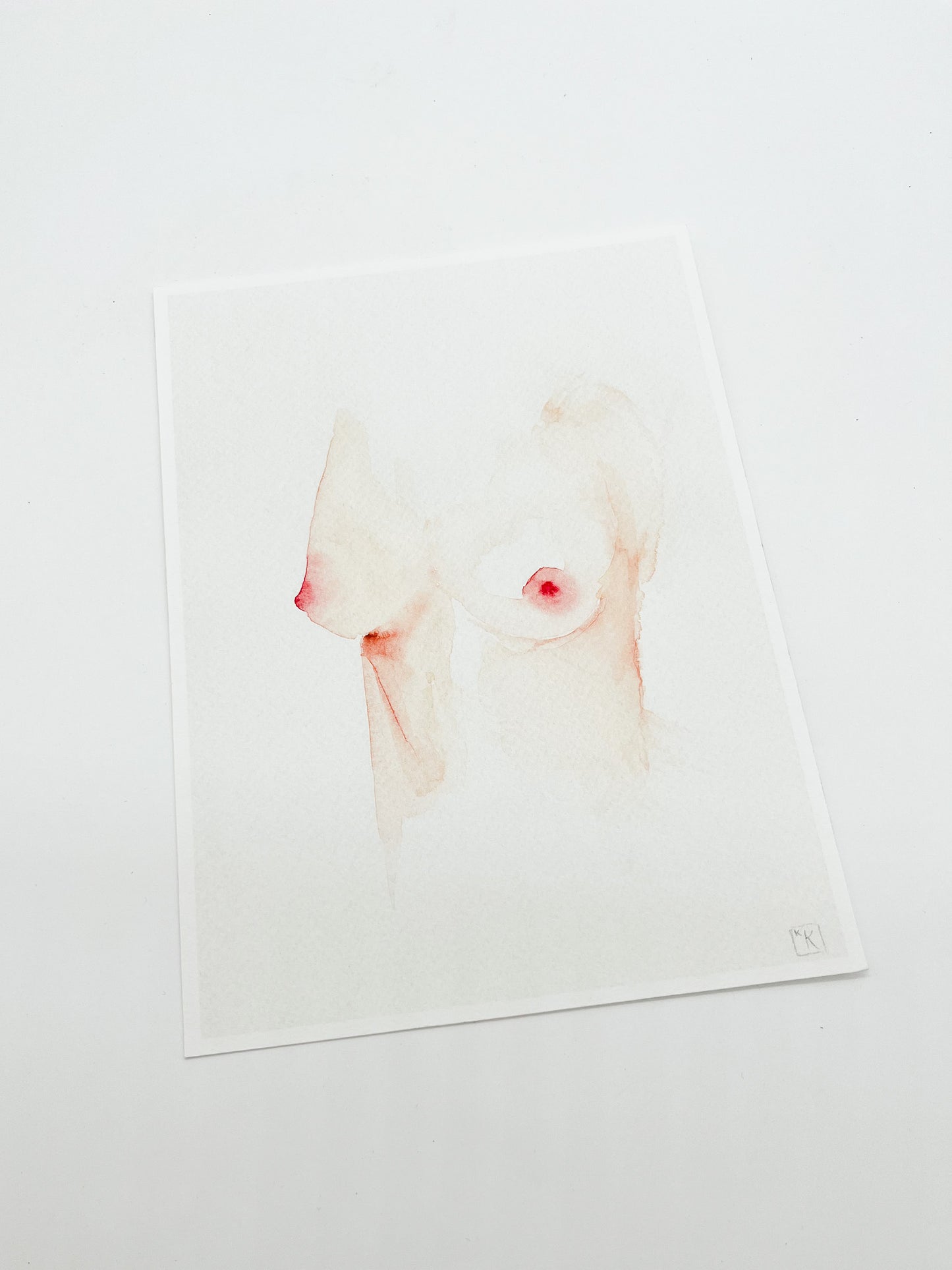 Boobs | Aquarell Print - Empovver