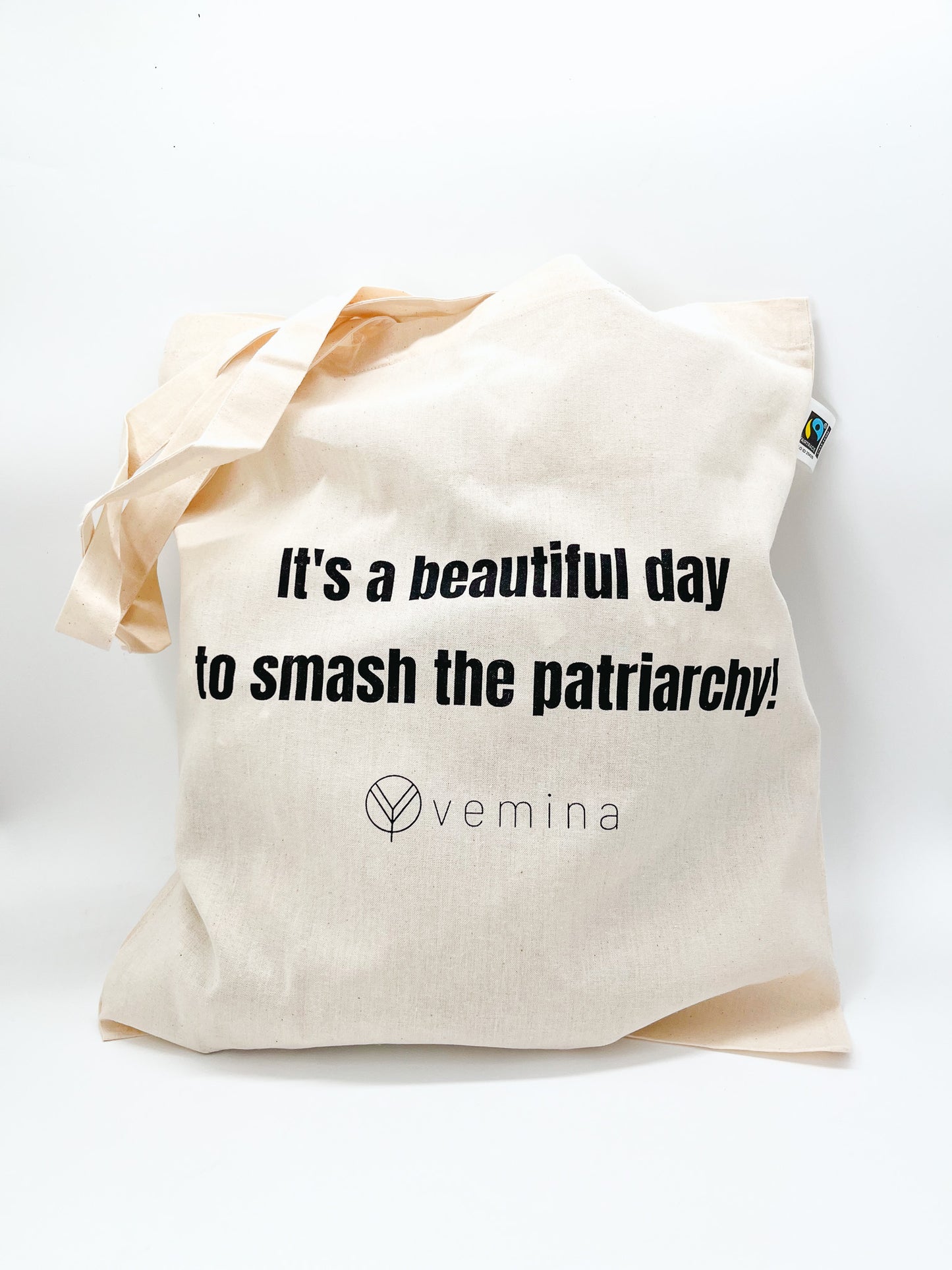 It's a beautiful day to smash the patriarchy! | Jutebeutel - Empovver
