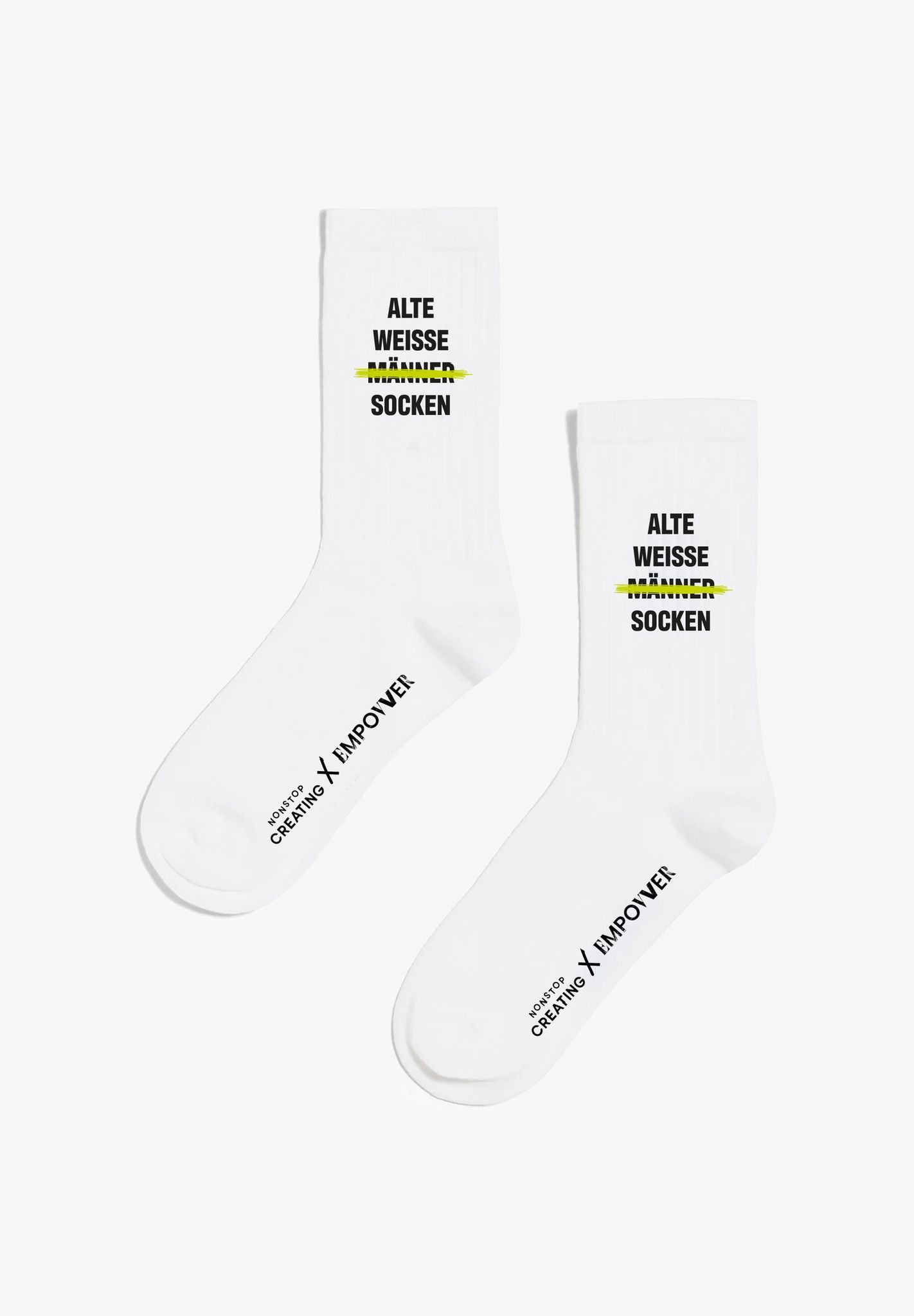 Alte weisse Socken