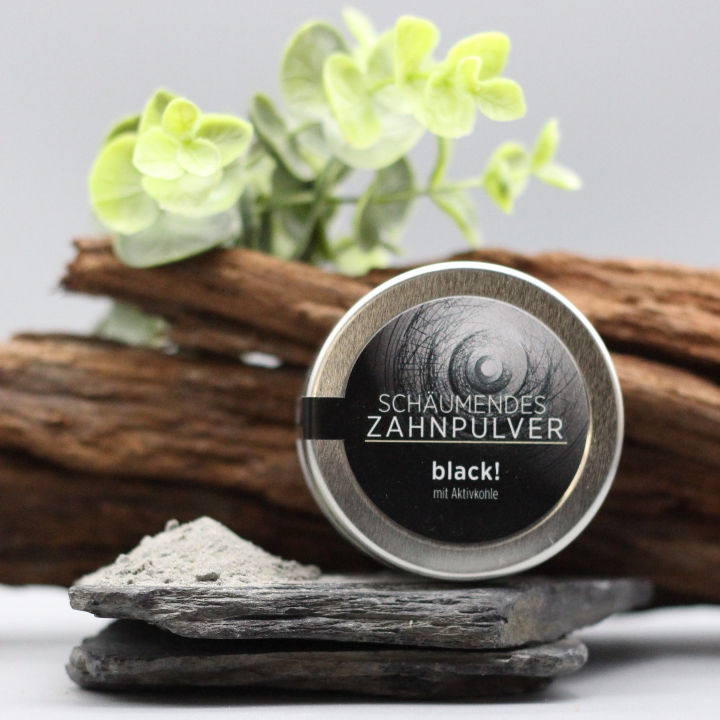 black! | foaming tooth powder