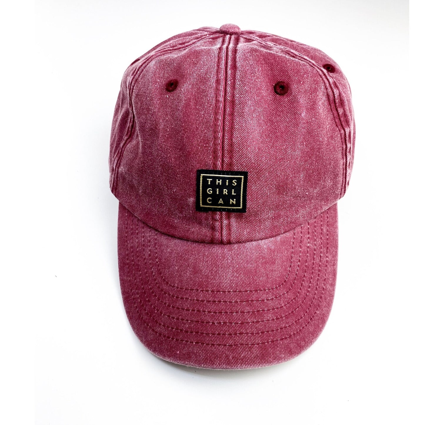 This Girl Can | Vintage Kappe aus Baumwolle