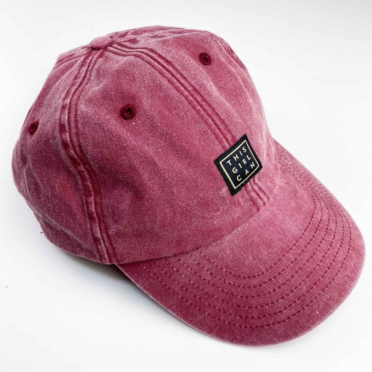 This Girl Can | Vintage Kappe aus Baumwolle