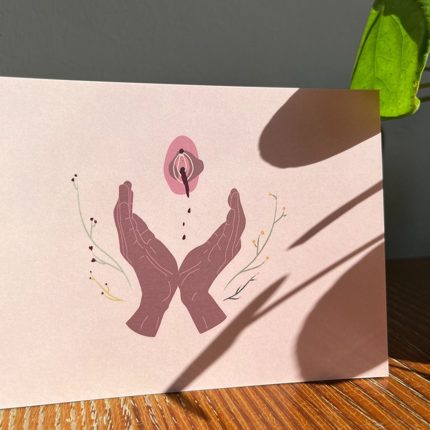 No Period Shame | Postkarte
