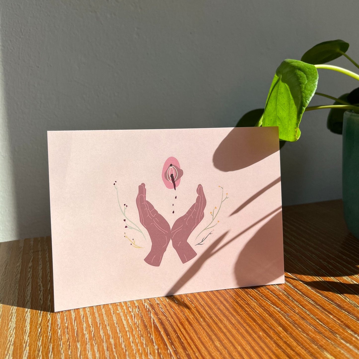 No Period Shame | Postkarte