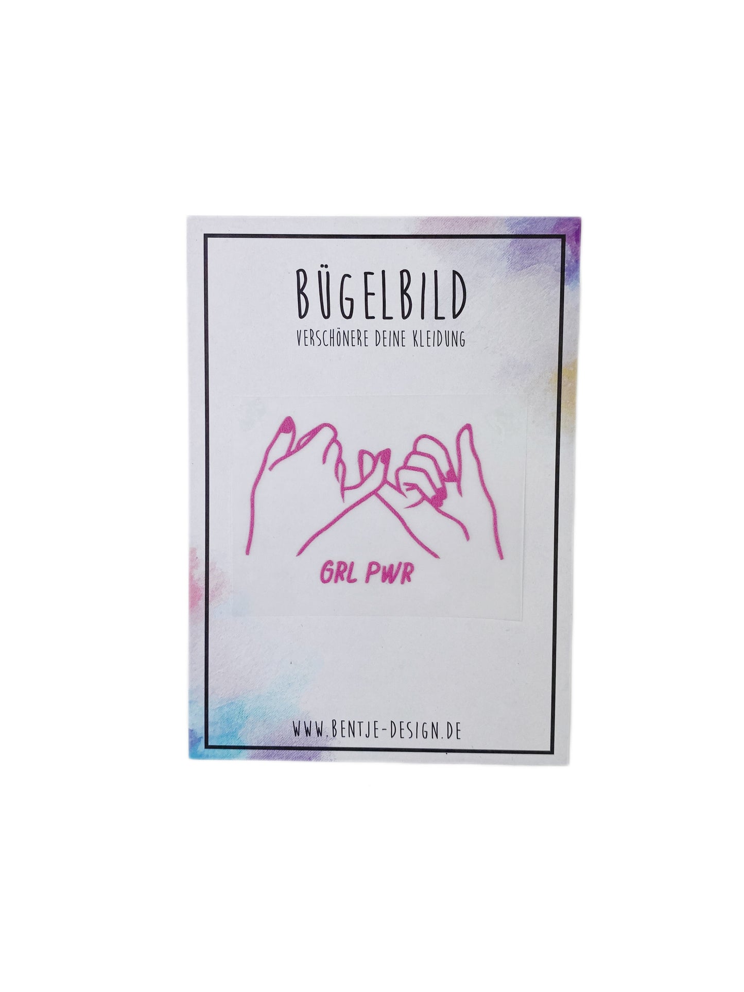 GRL PWR | Bügelbild
