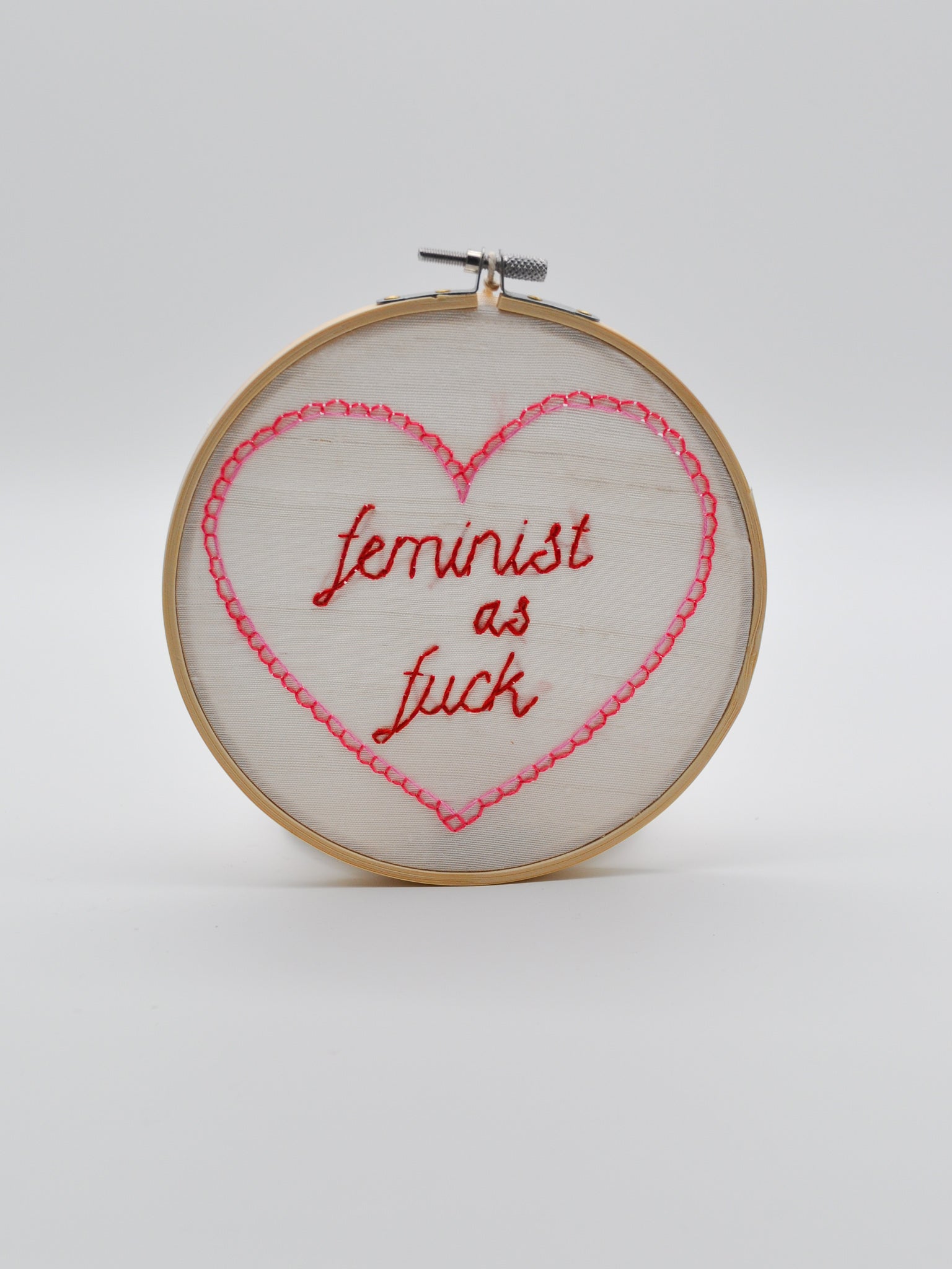 Feminist AF Stickerei | Deko - Vulva Shop