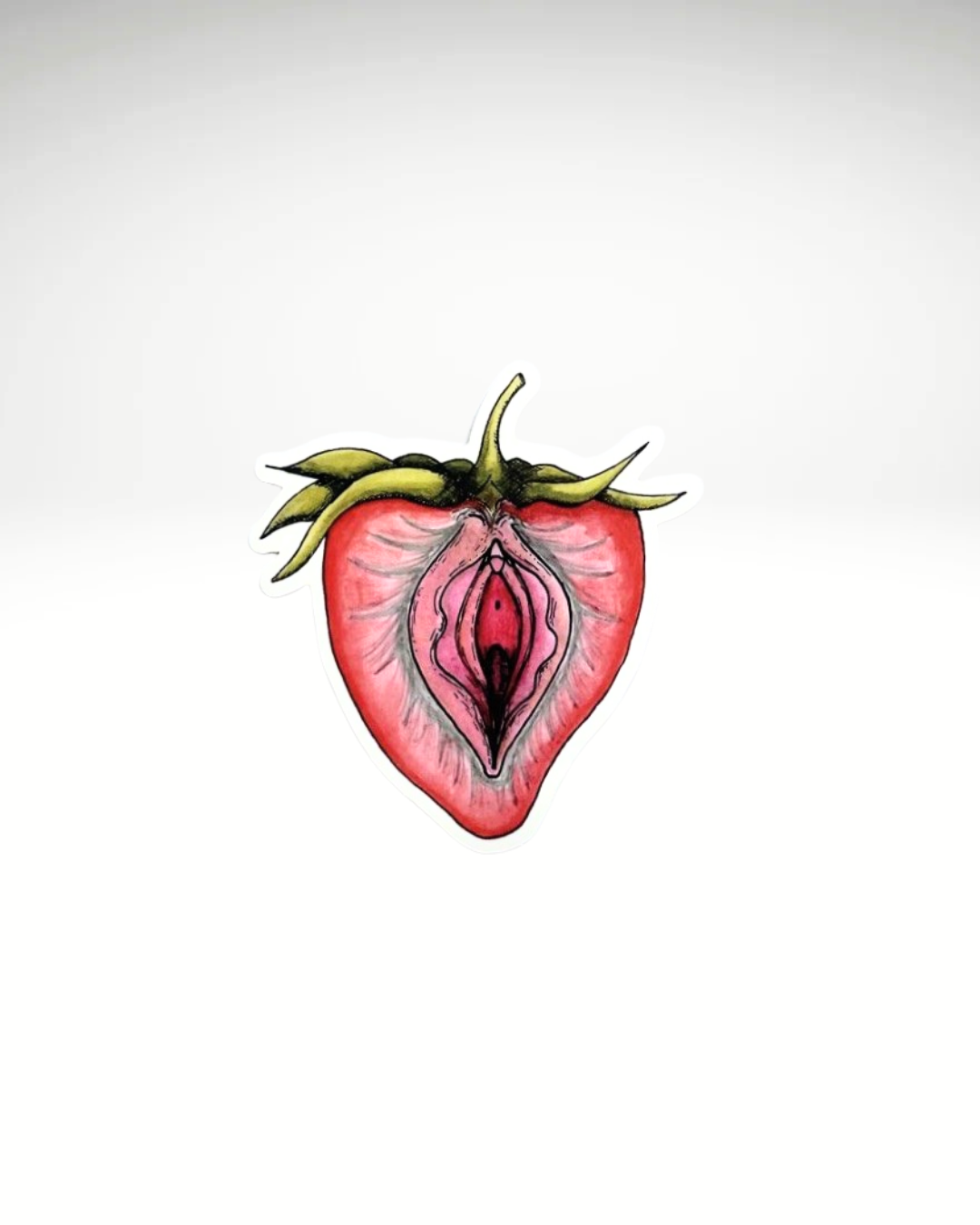 Strawberry Vulva | Sticker