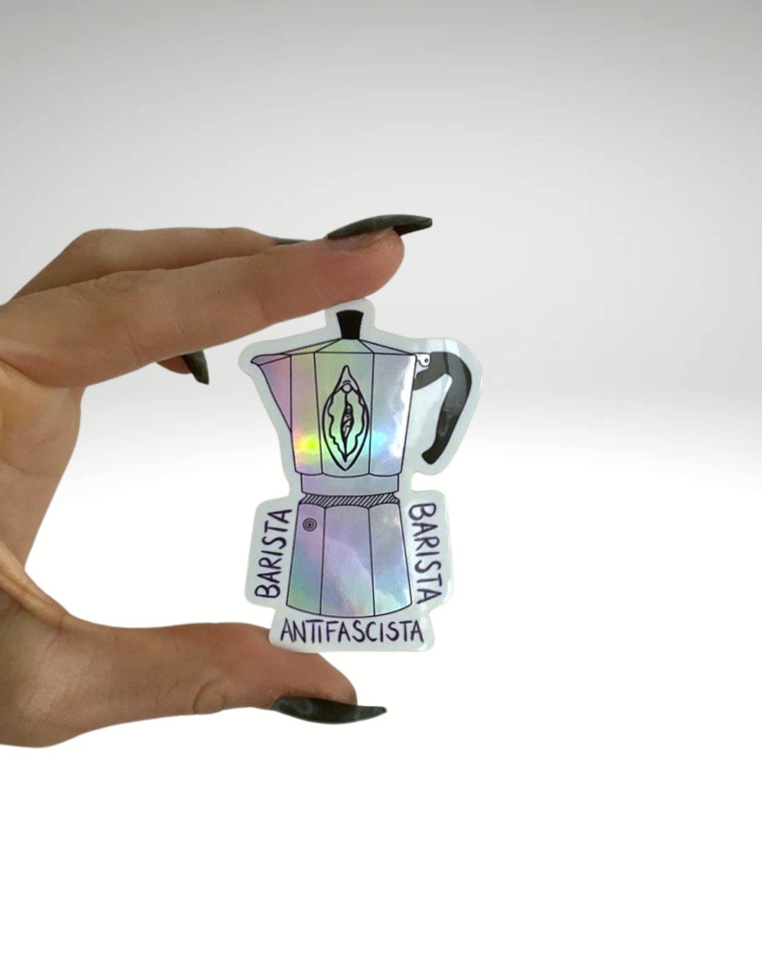 Barista | Holografischer Sticker - Empovver