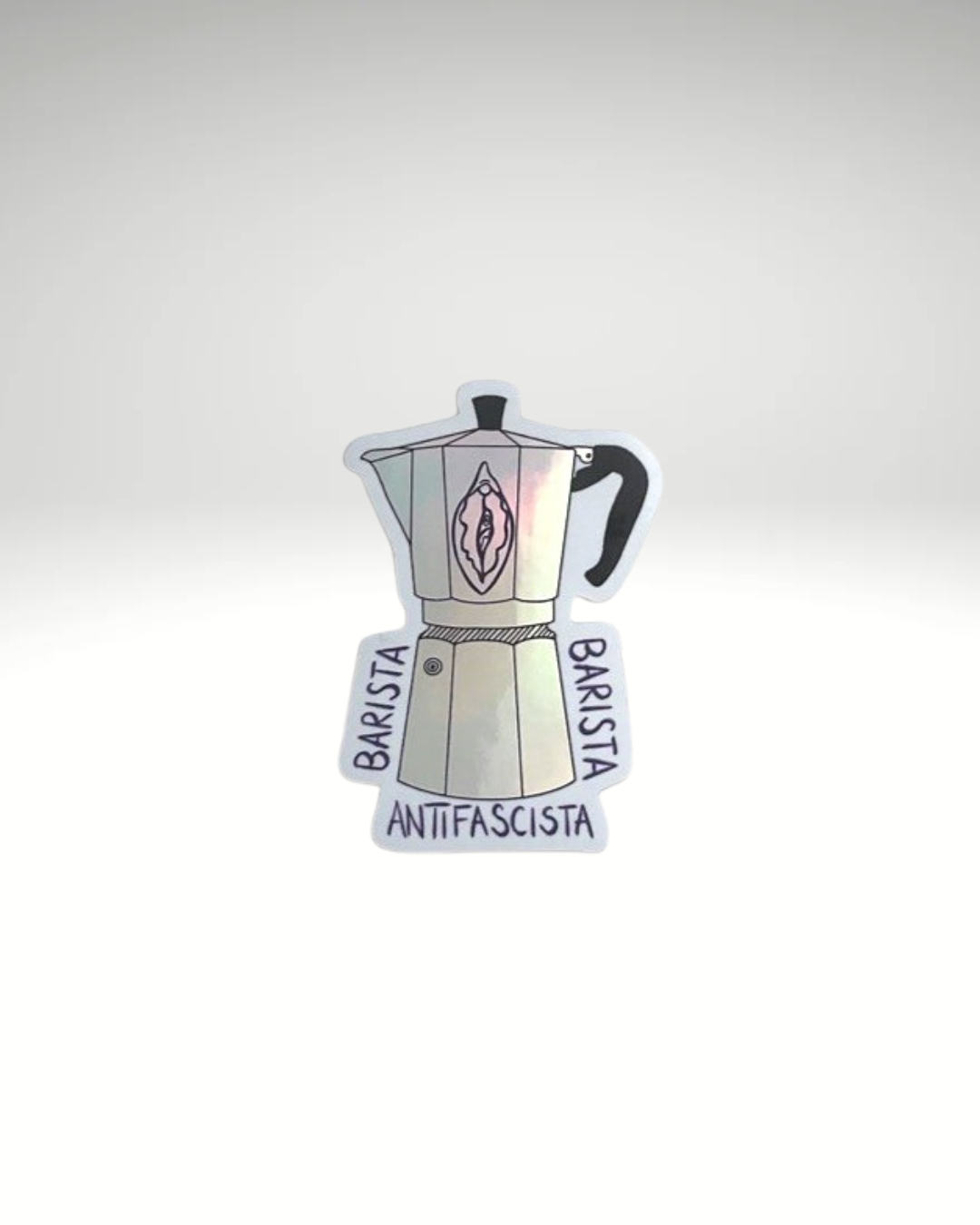 Barista | Holografischer Sticker - Empovver