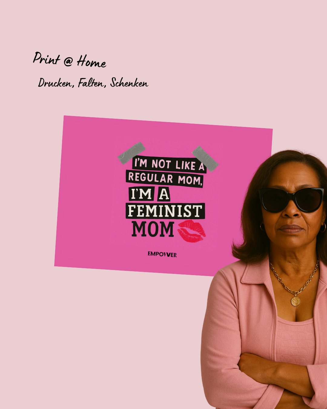 Feminist Mom Gutschein – Print at Home