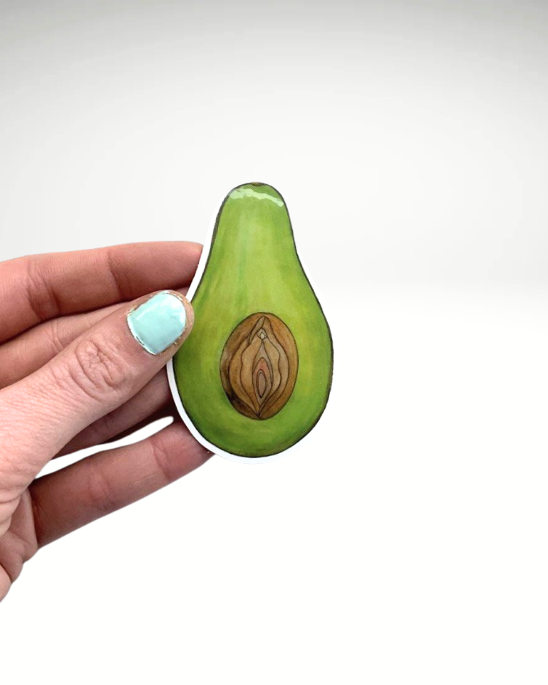 Avocado vulva | Sticker