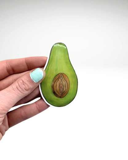 Avocado vulva | Sticker