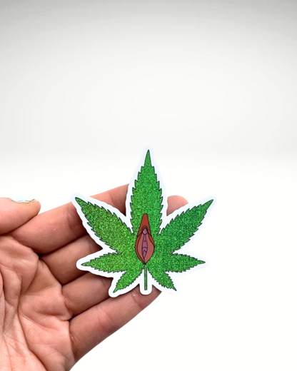 Weed Vulva | Sticker