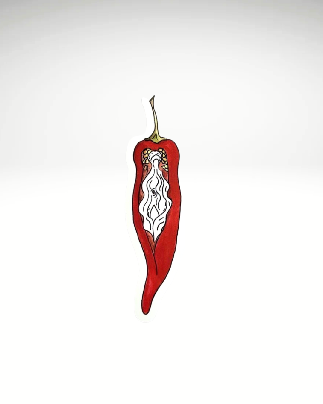 Chili Vulva | Sticker