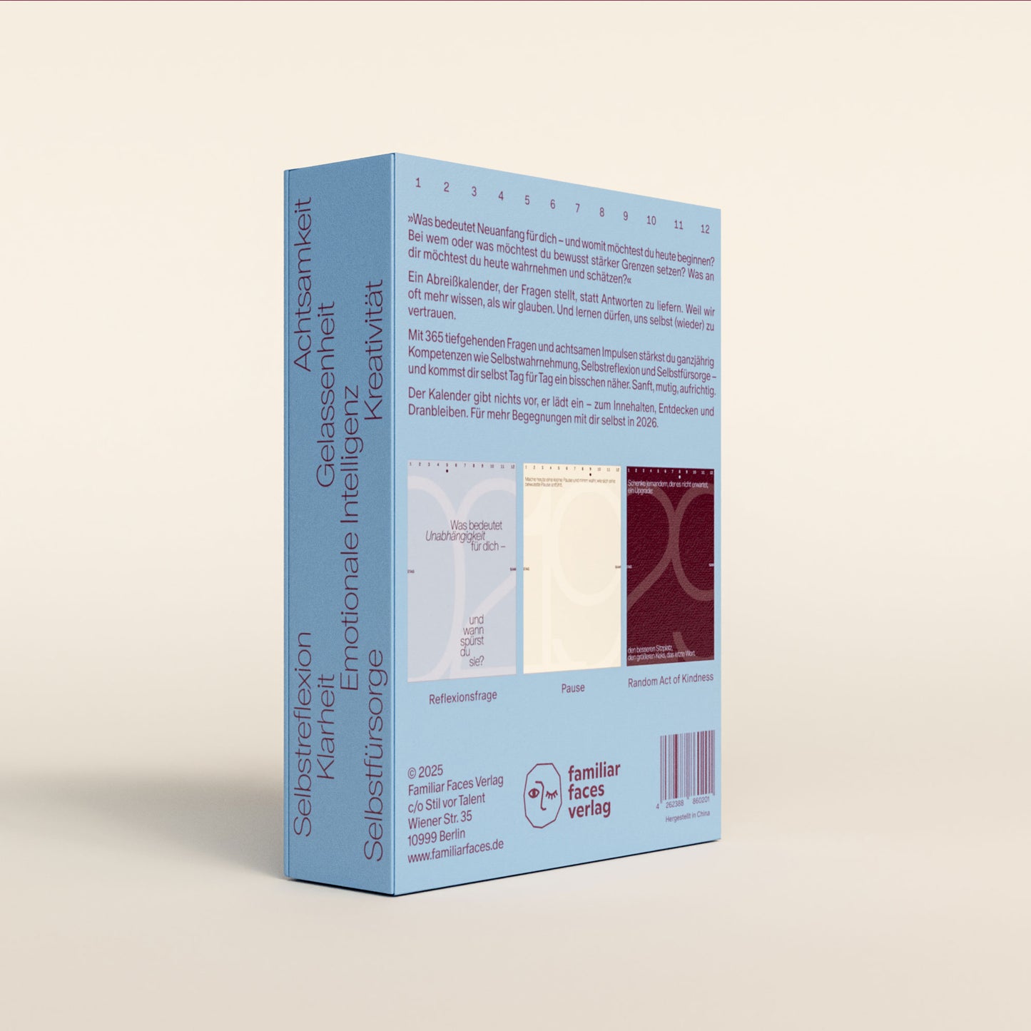 Create Space in 2026 | Tear-off Calendar