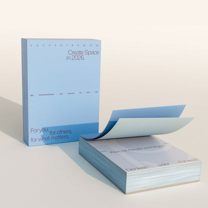 Create Space in 2026 | Tear-off Calendar
