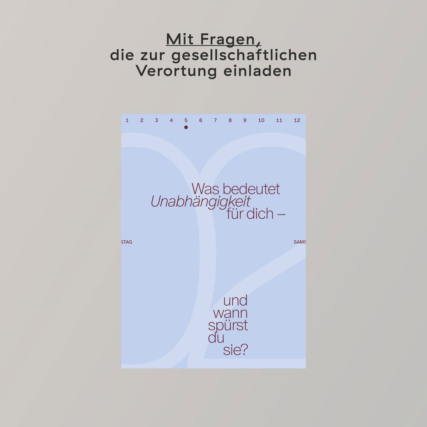 Create Space in 2026 | Tear-off Calendar