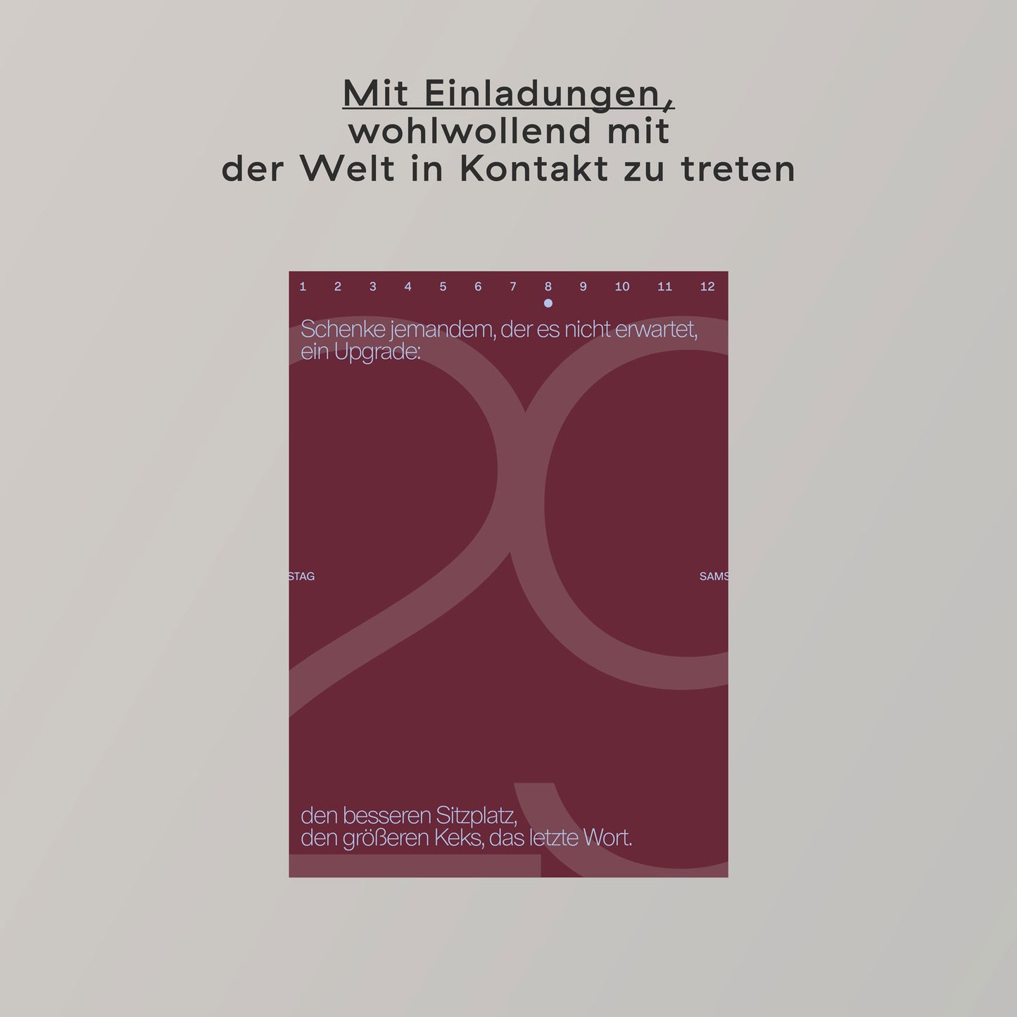 Create Space in 2026 | Tear-off Calendar