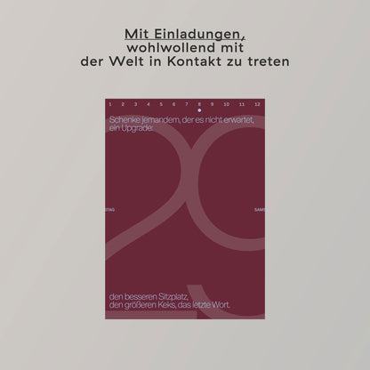 Create Space in 2026 | Tear-off Calendar