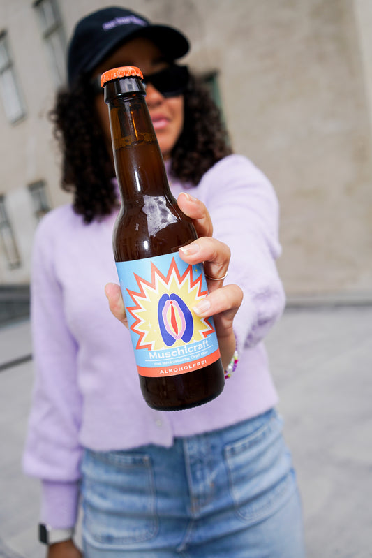 Organic Muschicraft in a 6-pack | Non-alcoholic beer (reusable bottle)