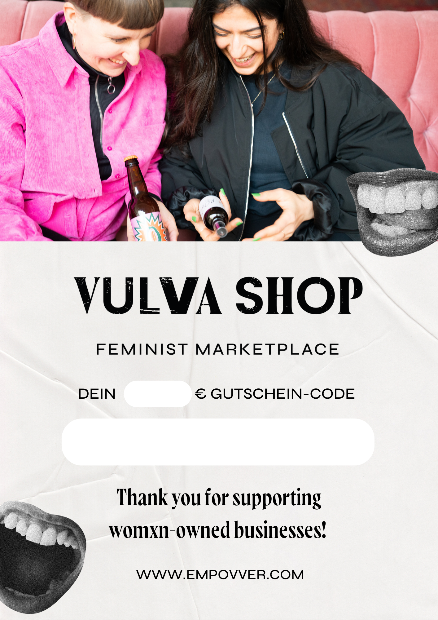 Vulva Shop Geschenkgutschein