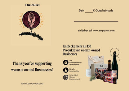 X-Mas gift voucher to print and fold