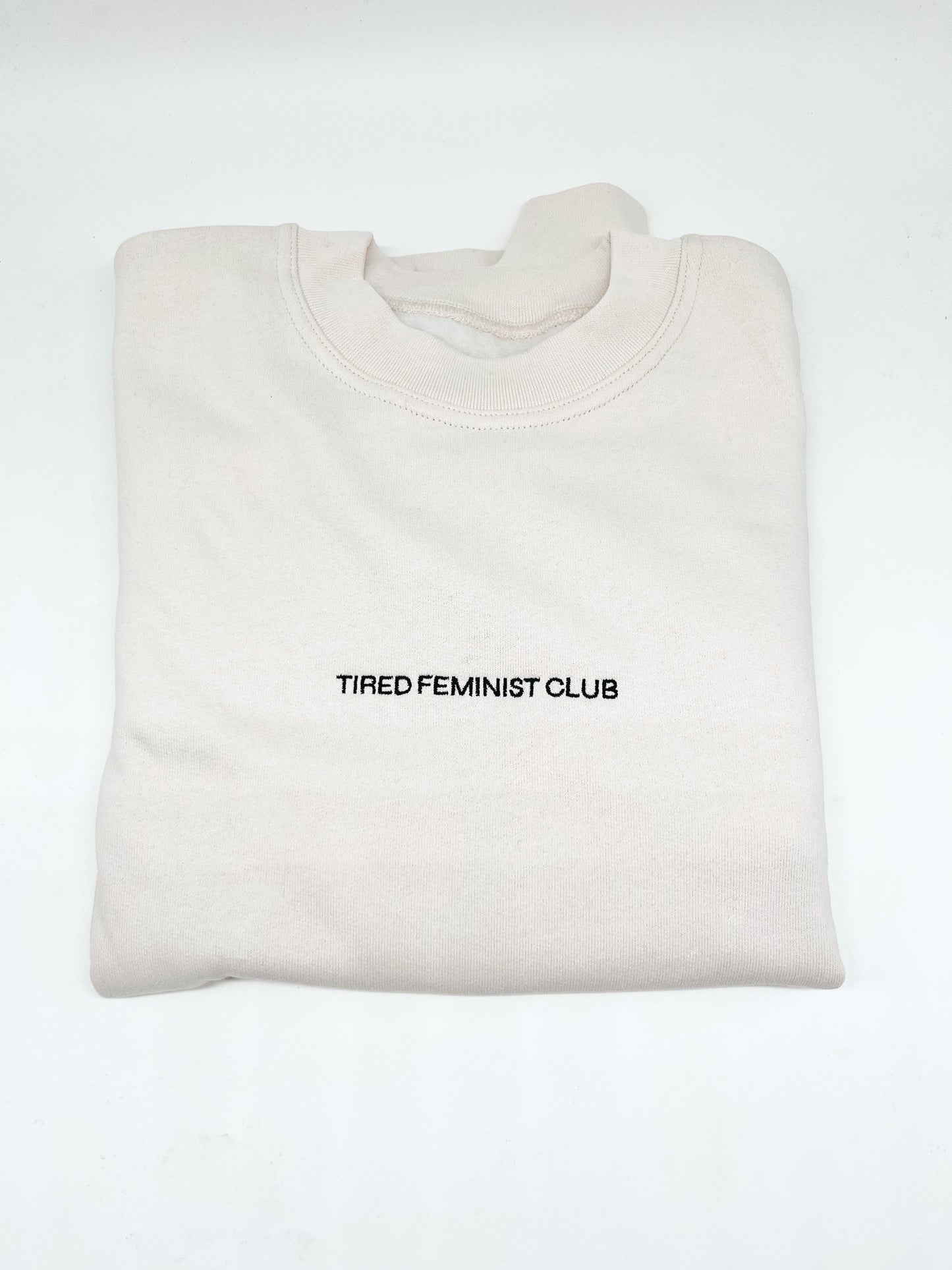 Tired Feminist Club | Oversized Unisex Pullover